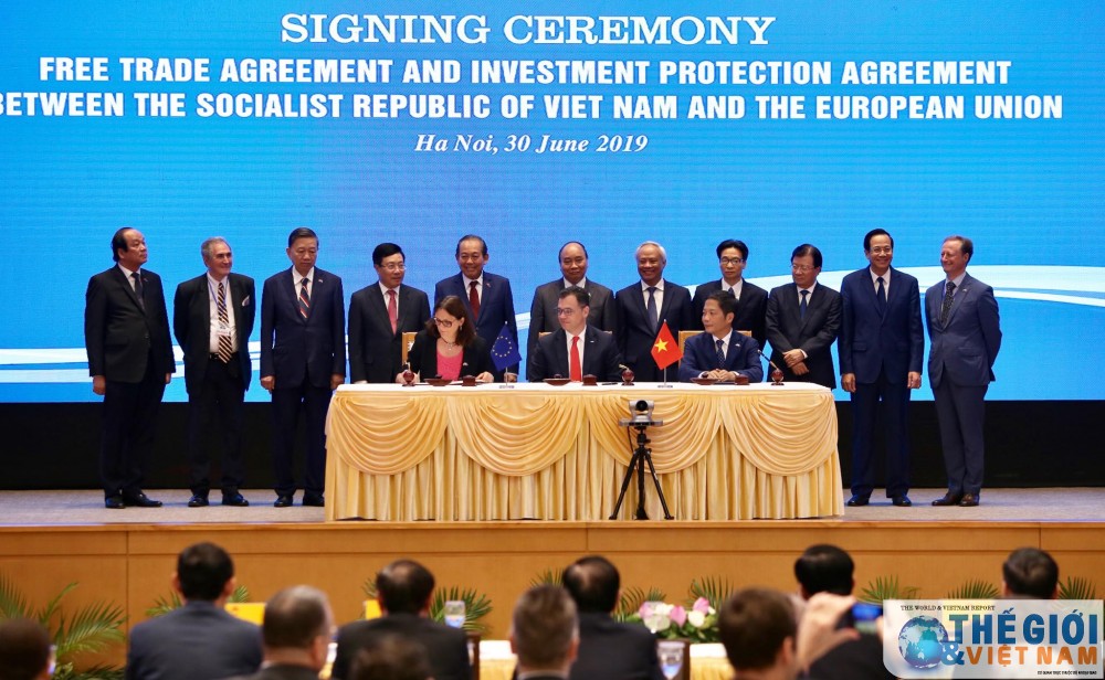 vietnam eu sign free trade investment protection agreements
