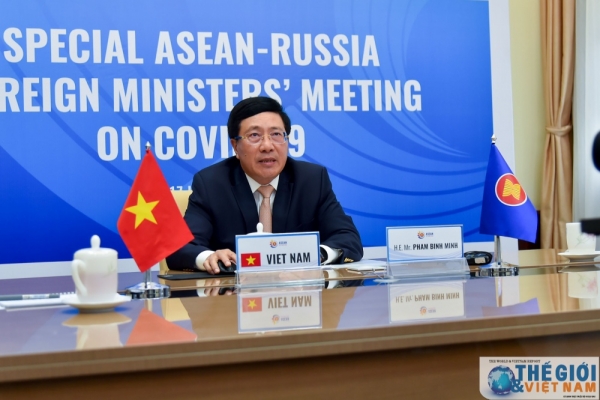 Special ASEAN-Russia Foreign Ministers’ Meeting on COVID-19 held online