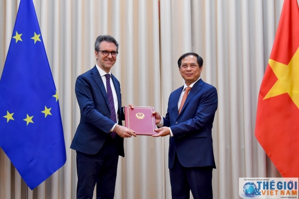 Vietnam notifies EU of its ratification of EVFTA, EVIPA