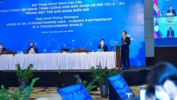Vietnamese Foreign Minister Bui Thanh Son chairs ASEM High-level Policy Dialogue