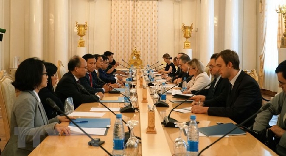 vietnam russia hold 10th strategic dialogue