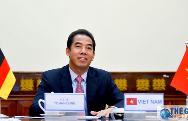 Deputy Foreign Minister To Anh Dung holds online talk with German official