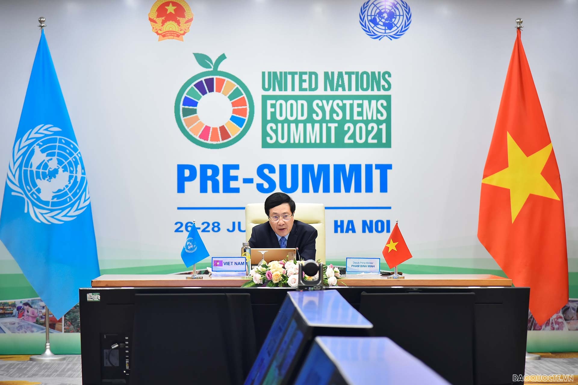 Deputy PM Pham Binh Minh’s statement at Pre-Summit of UN Food Systems Summit