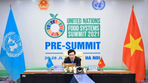 Deputy PM Pham Binh Minh’s statement at Pre-Summit of UN Food Systems Summit