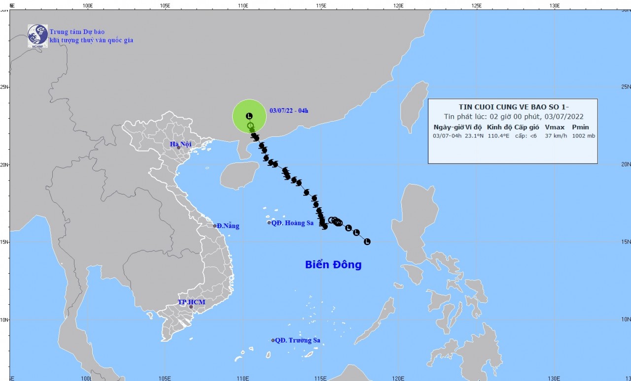 Typhoon Chaba not hit Vietnam, weakens to tropical depression | Environment | Vietnam+ (VietnamPlus)
