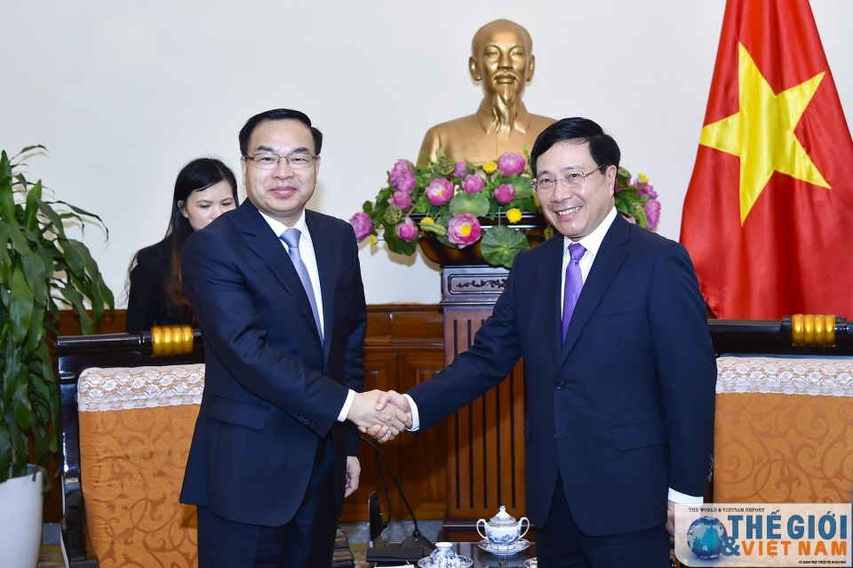 deputy pm hosts mayor of chinese province