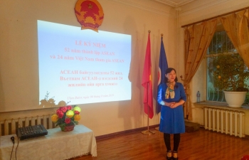 ĐSQ Việt Nam tại Mông Cổ kỷ niệm 52 năm thành lập ASEAN
