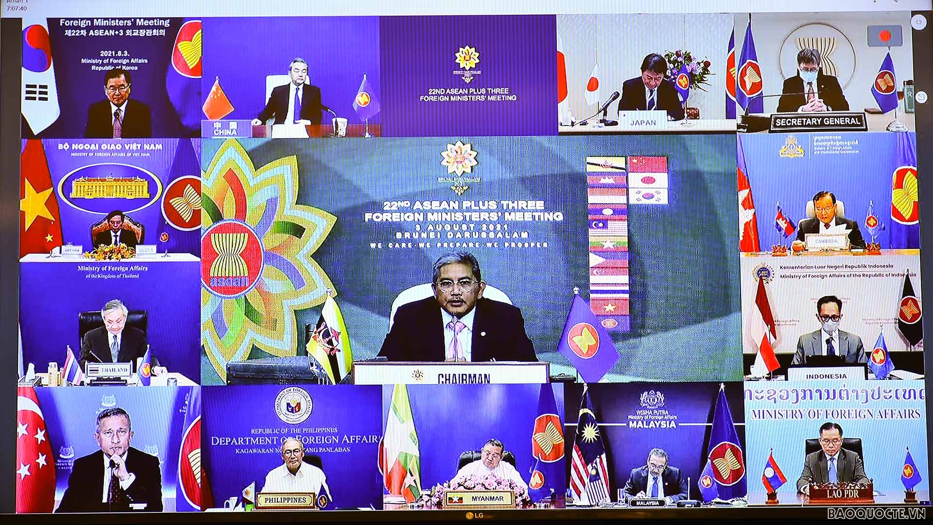 ASEAN affirms peaceful resolution of East Sea disputes based on int’l law