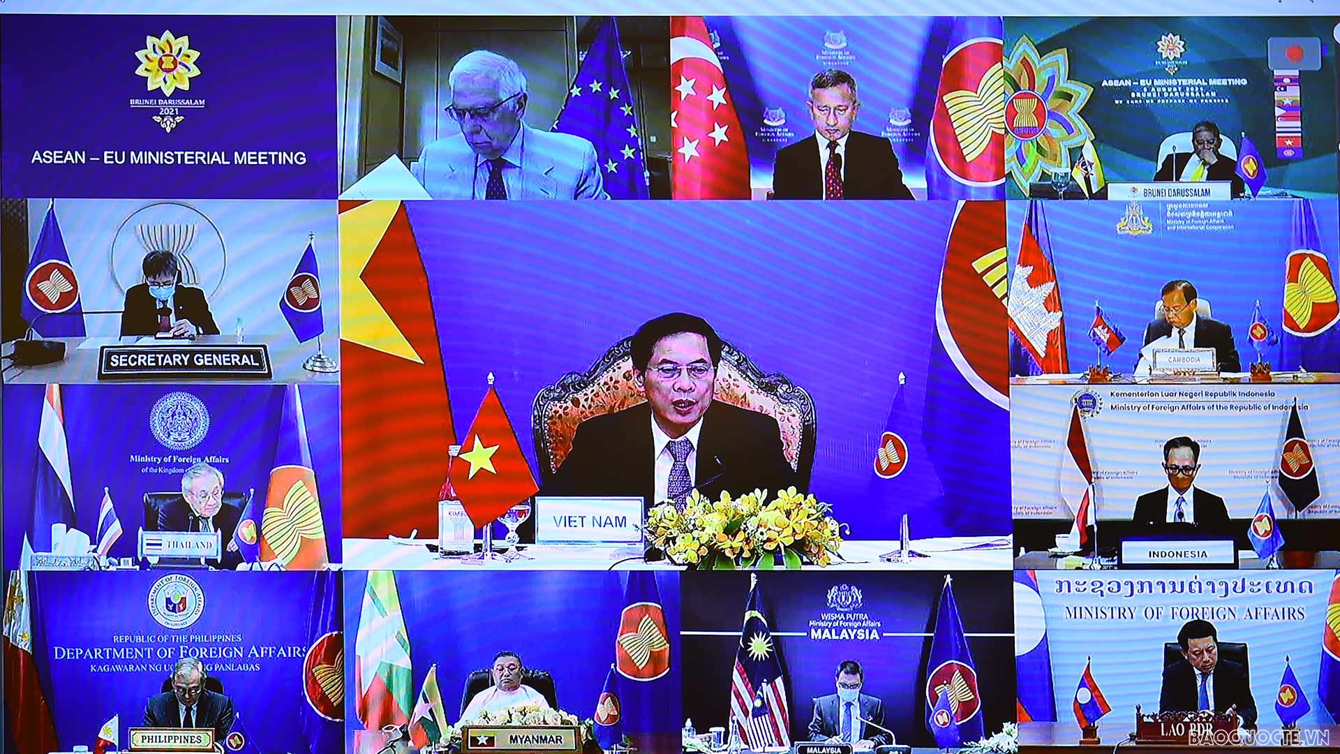 ASEAN-EU tăng cường kết nối người dân và nỗ lực phục hồi
