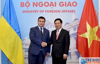 Vietnamese, Ukrainian Foreign Ministers vow to bolster ties