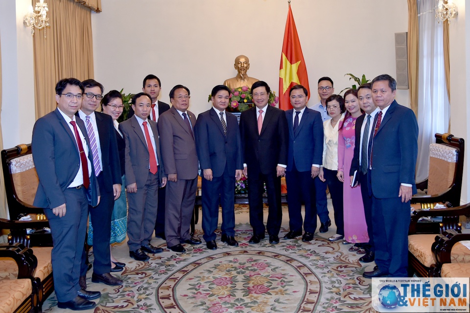 deputy pm receives lao youth union delegation