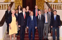 finnish pm affirms wish to boost multi dimensional ties with vietnam