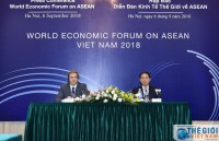 pm inspects preparations for wef asean