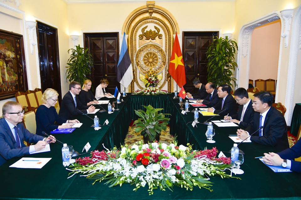 vietnam estonia eye stronger bilateral ties
