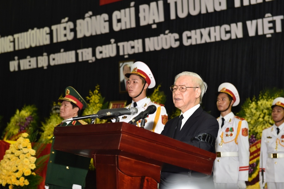 memorial services held for president tran dai quang