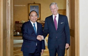 PM Nguyen Xuan Phuc meets with Belgian King Philippe