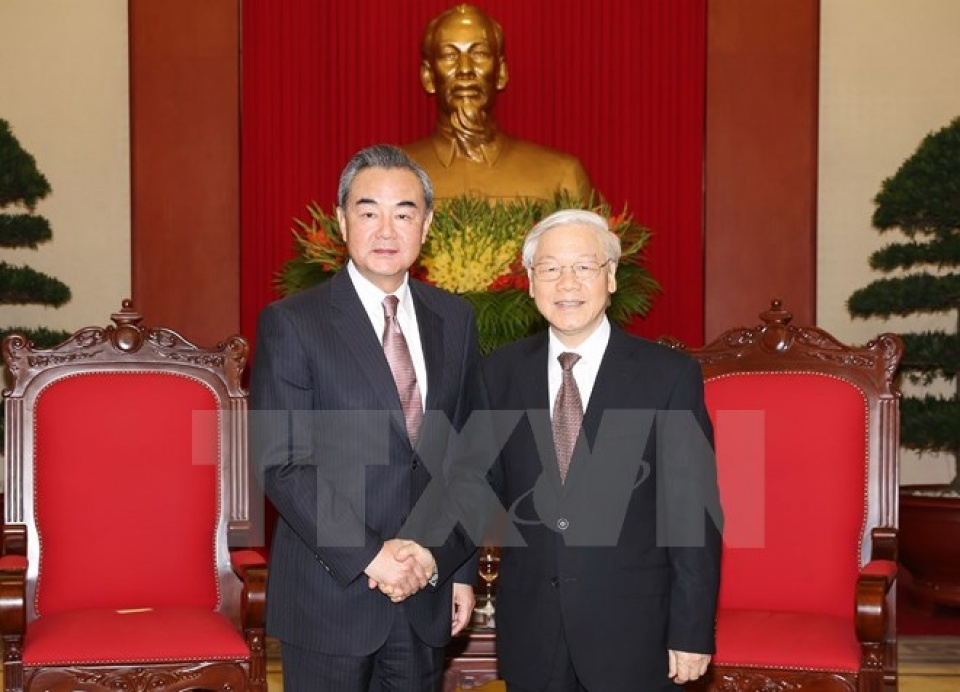 Party chief: Vietnam pays great attention to relations with China tin nhap 20171105120248