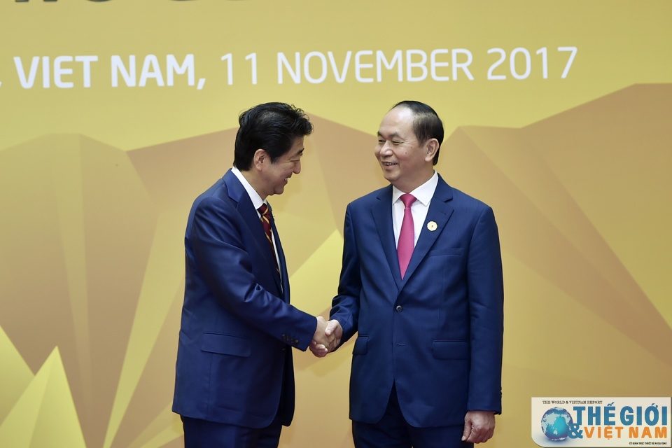 president vietnam japan enjoy booming relations