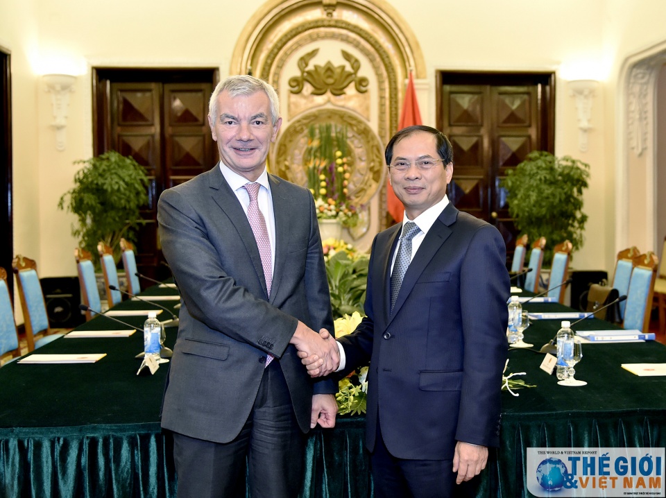 vietnam belgium strengthen trade ties