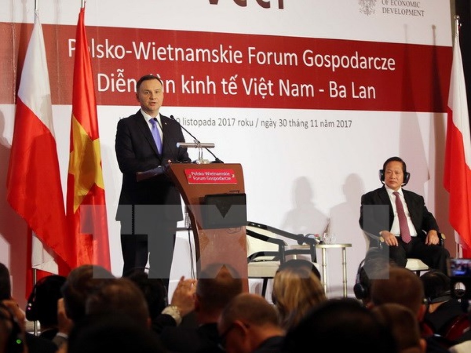 vietnam poland economic forum opens in hcm city
