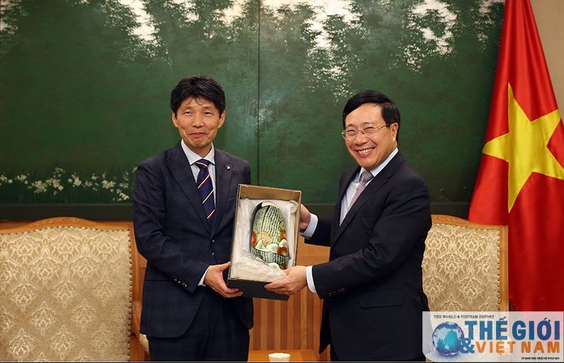 Deputy PM welcomes Governor of Japan’s Gunma Prefecture