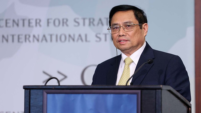 Speech by Prime Minister Pham Minh Chinh at the US Center for Strategic and International Studies